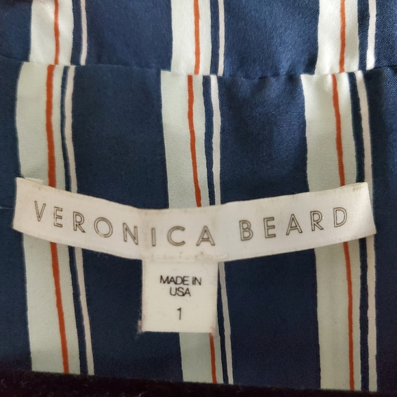 Silk Veronica Beard Dress - Picture 4 of 4